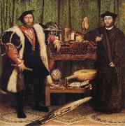 Hans holbein the younger The Ambassadors USA oil painting artist